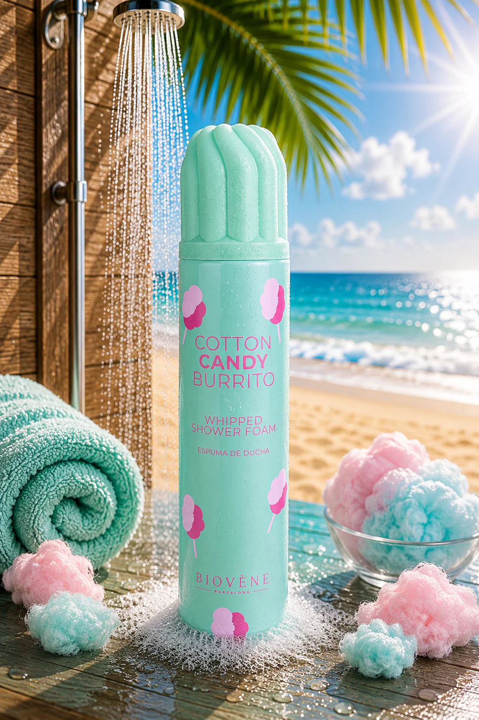 Mousse de douche