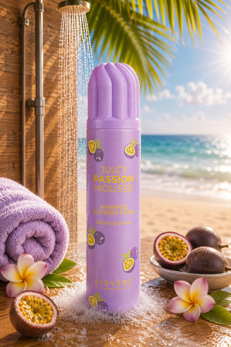 Mousse de douche