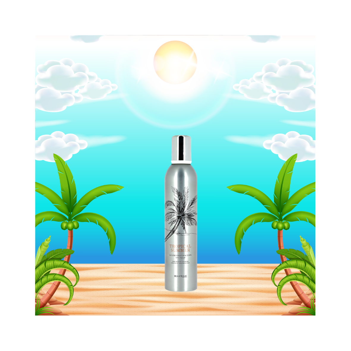 Mousse Chantilly Tropical Summer corps & cheveux