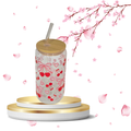 Verre noeud cerise