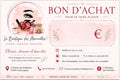 Cartes cadeaux La boutique des Merveilles