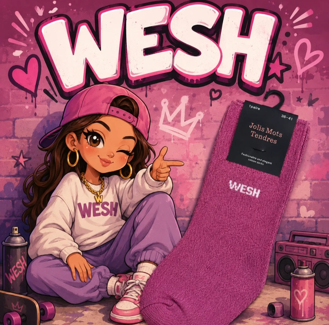Chaussette Femme pailletée
